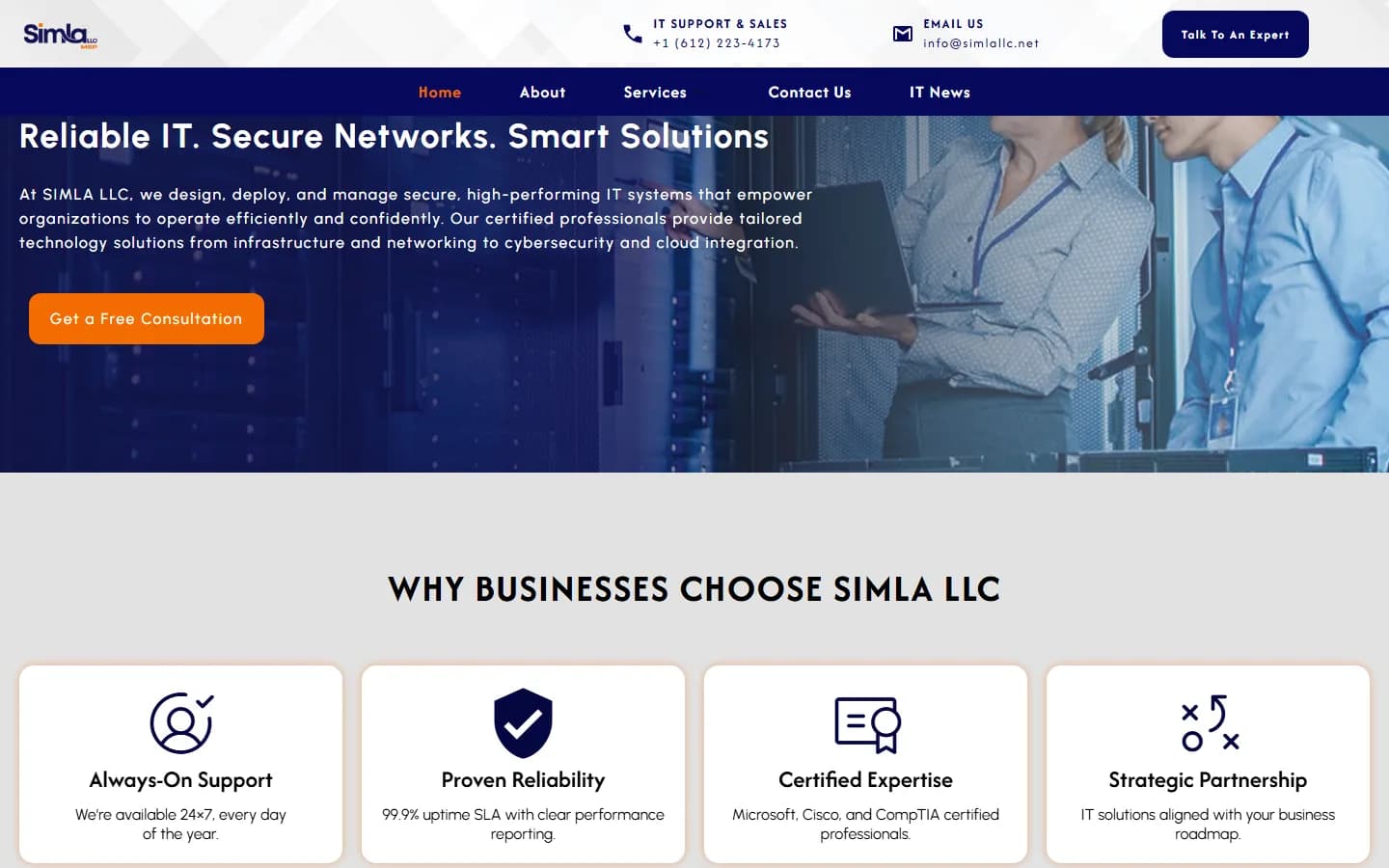 Simla website